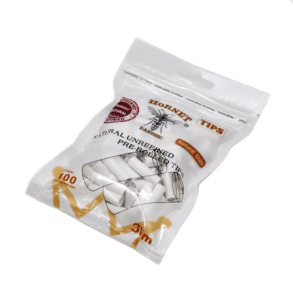 100stk Ferdigrullede Filter-tips