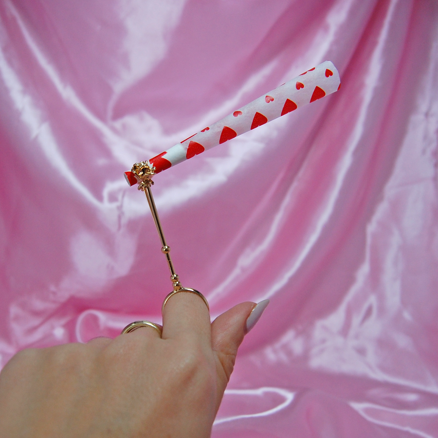 Sigarett holder - Bie/Rose