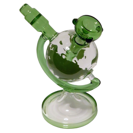 Globus vannpipe/bong (Grønn)