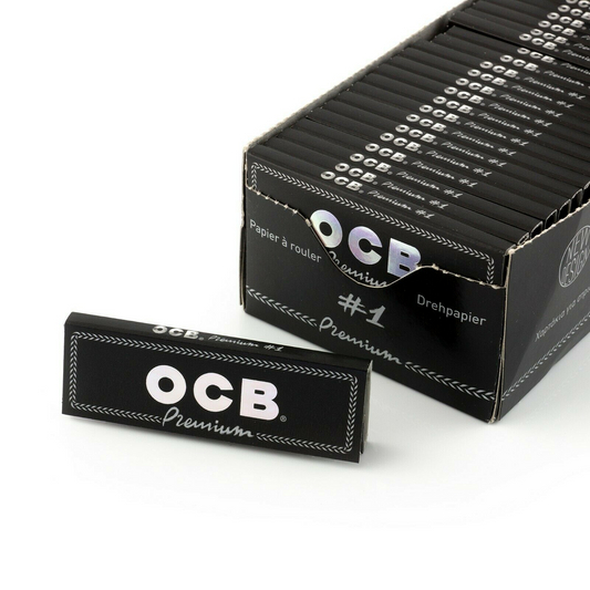 OCB Premium Black Rullepapir (Queensize)