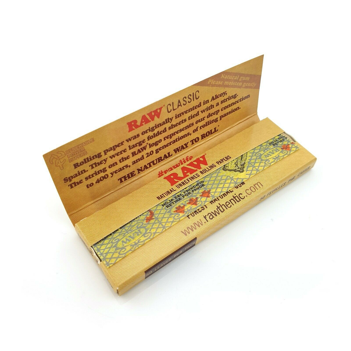 RAW "Classic" Rullepapir (Queensize)
