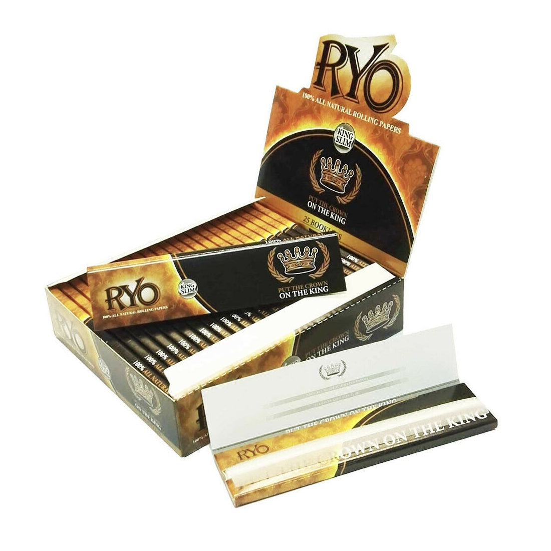 RYO "King Crown" Rullepapir (Kingsize)