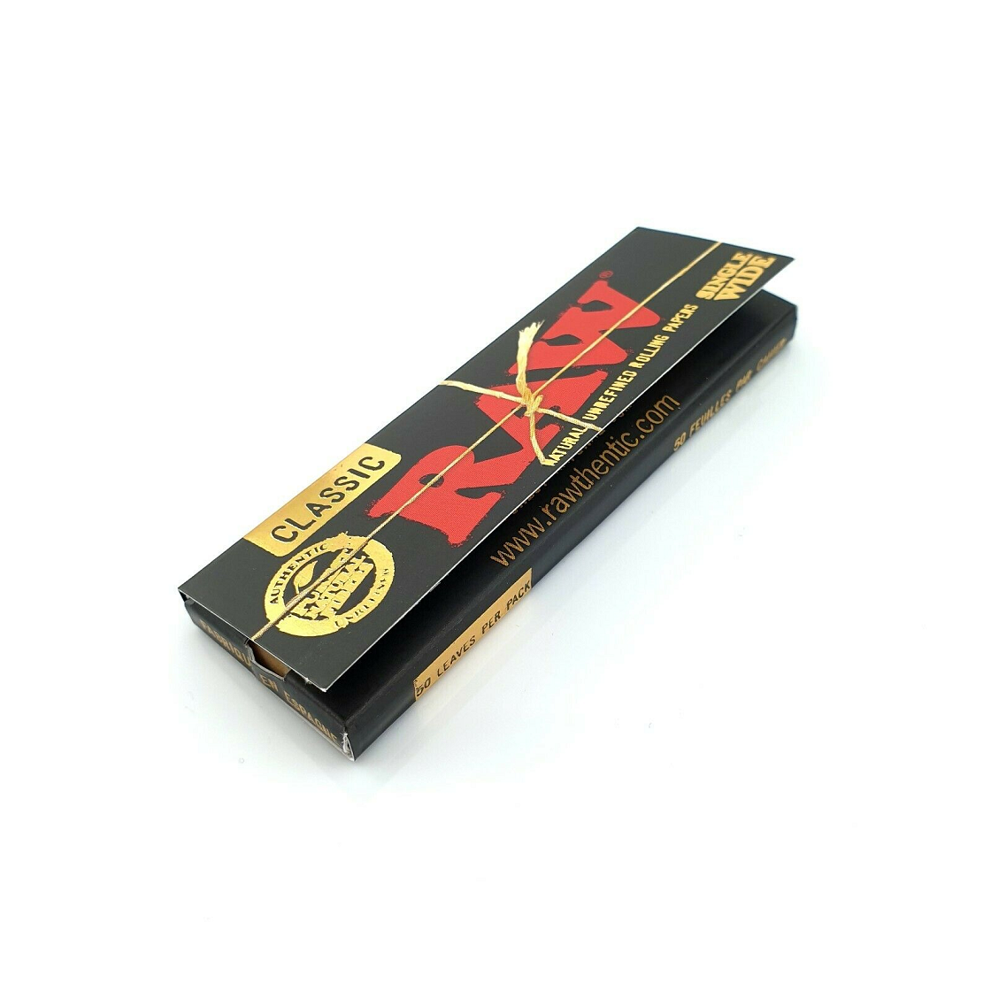 RAW "Black" Rullepapir (Queensize)
