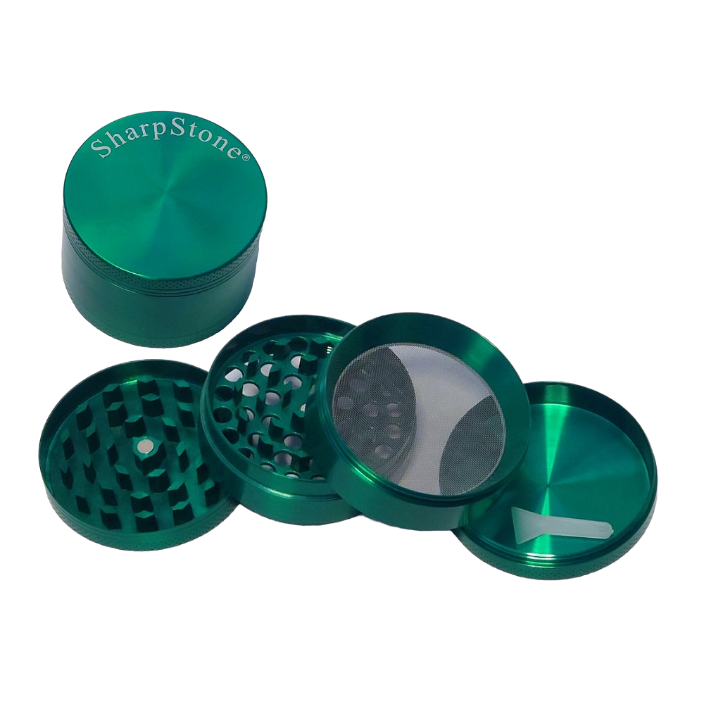 SharpStone grinder - 4 deler (63mm) flere farger