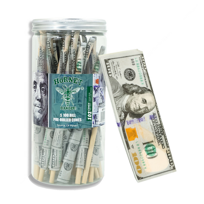 Hornet "100dollar" cones 102pk (Kingsize)