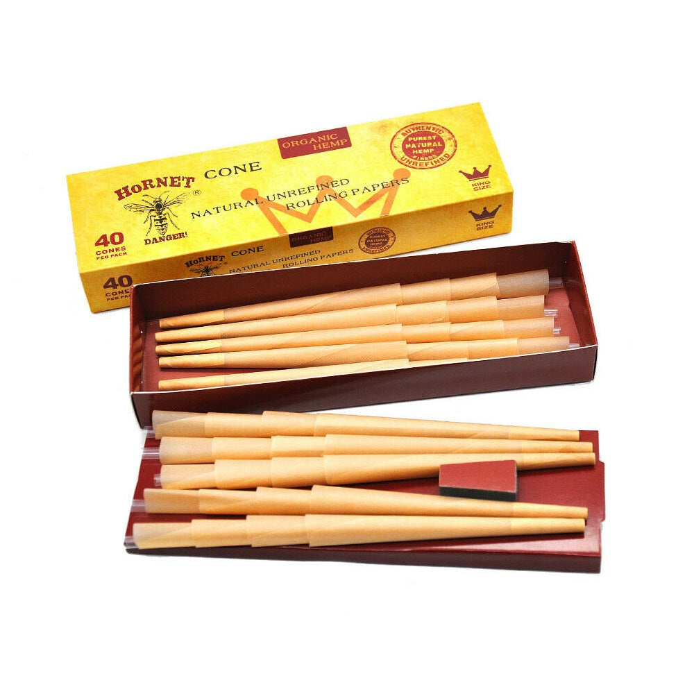 Hornet ferdigrullede cones 40pk (Kingsize)