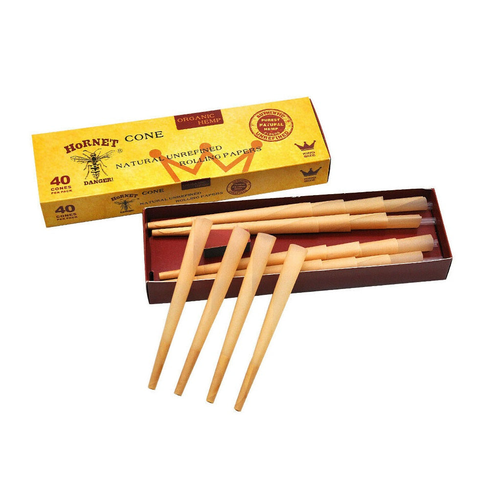 Hornet ferdigrullede cones 40pk (Kingsize)