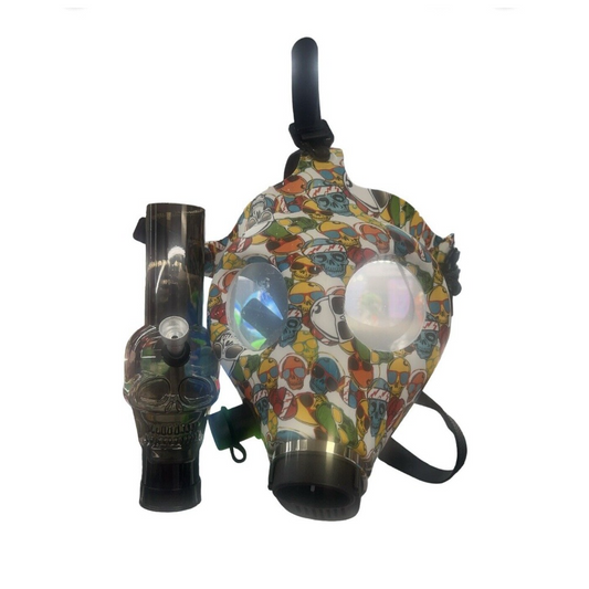 Vannpipe / Bong (Gas Mask)