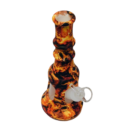 Vannpipe / bong i silikon (20cm)