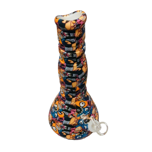 Vannpipe / bong i silikon (30cm)