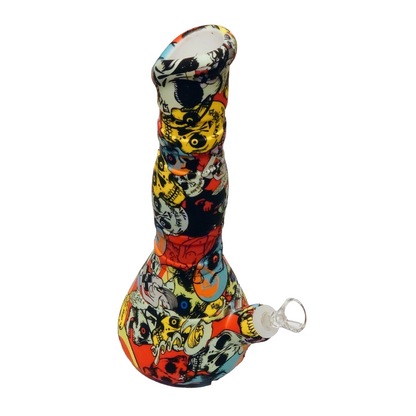 Vannpipe / bong i silikon (30cm)