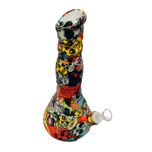 Vannpipe / bong i silikon (30cm)
