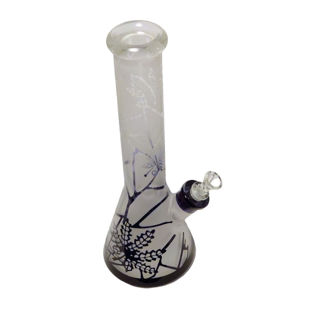 Vannpipe / bong i glass (35cm)