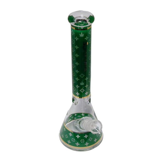 Vannpipe / bong i glass (30cm)