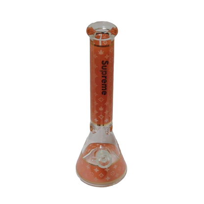 Vannpipe / bong i glass (30cm)