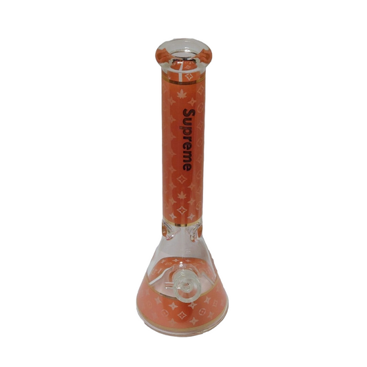 Vannpipe / bong i glass (30cm)